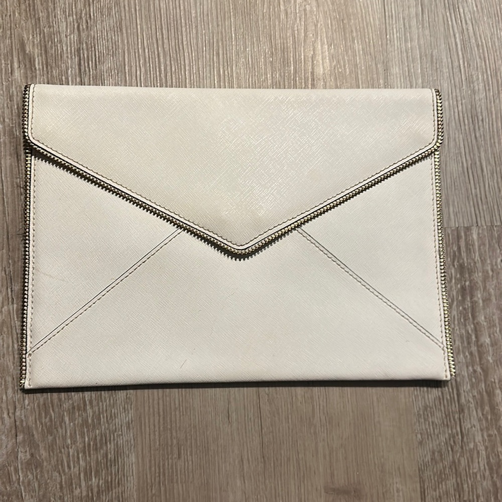 Rebecca Minkoff leather clutch